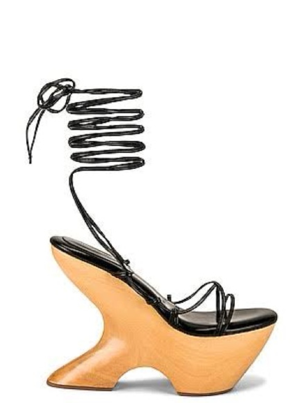 Jeffrey Campbell Viral LIAH 2 Tie Sandal Heels - Picture 2 of 4